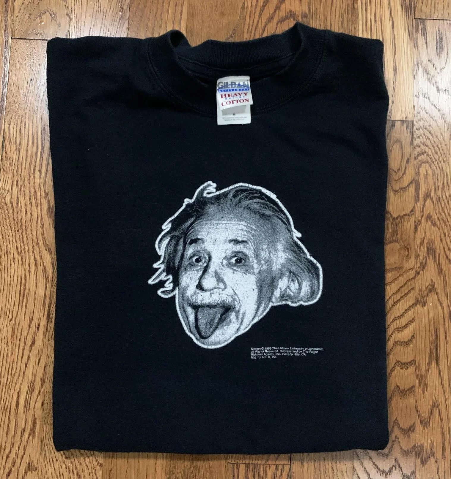 Vintage Albert Einstein Graphic T Shirt (Size M) — RootsBK